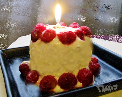 Вкусна торта за първи рожден ден (без захар)